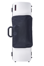 将图片加载到图库查看器,BAM 带谱包的高科技椭圆形小提琴箱