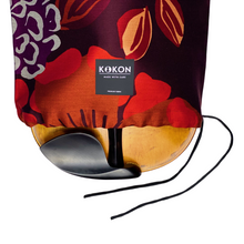 Load image into Gallery viewer, Kokon "Tsubomi" Wool-Silk Blend Viola Sleeve Drawstring Closure