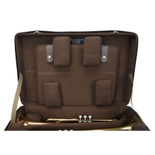 将图片加载到图库查看器,Marcus Bonna Case for 4 Piston Trumpets and Laptop model with Music bag