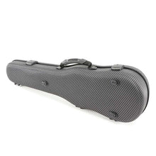 Load image into Gallery viewer, JAKOB WINTER Violin Shaped Case Greenline Carbon look 51015