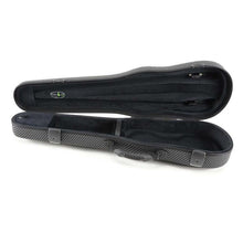 Load image into Gallery viewer, JAKOB WINTER Violin Shaped Case Greenline Carbon look 51015