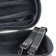 Load image into Gallery viewer, JAKOB WINTER Violin Shaped Case Greenline Carbon look 51015