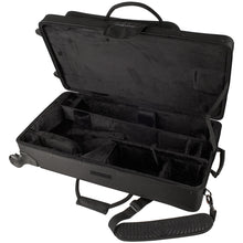 将图片加载到图库查看器,Protec Alto & Soprano Saxophone Combination Case With Wheels - PRO PAC