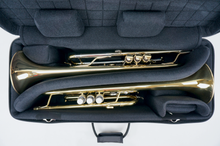 将图片加载到图库查看器,Marcus Bonna case for 2 Rotary trumpets Case