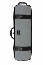 Load image into Gallery viewer, BAM Grey Flannel Hightech Oblong Violin Case