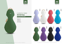 将图片加载到图库查看器，JML carbone fiber Ruan case 炭纖維中阮盒
