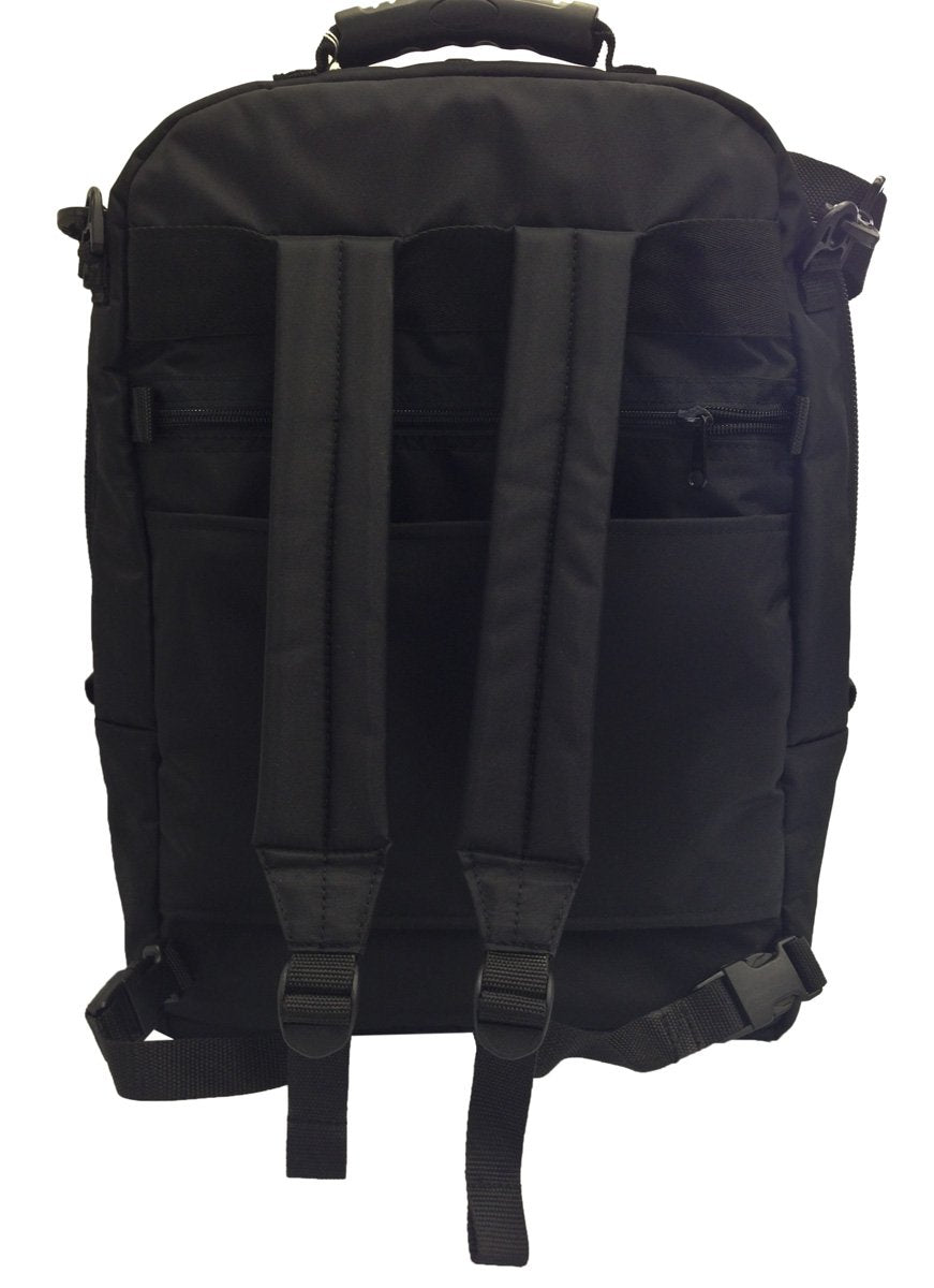 best vegan leather diaper backpack La Madison II- The Travel Backpack (21L)