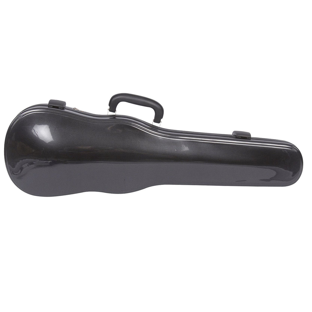 JAKOB WINTER Violin Shaped Case Thermoshock Carbon Look 1015