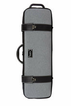 Load image into Gallery viewer, BAM Grey Flannel Hightech Oblong Violin Case
